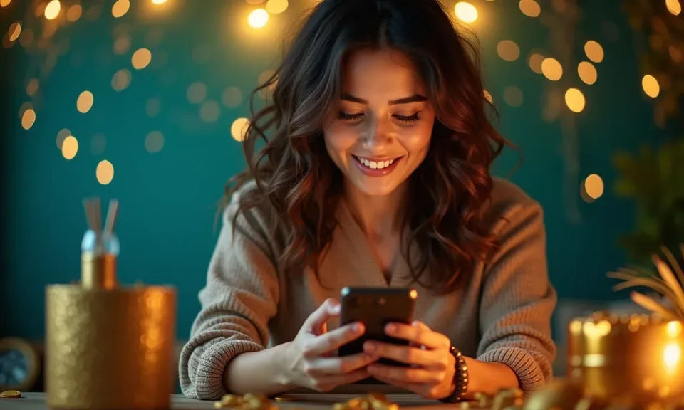 tiknka El lobby completo en su teléfono